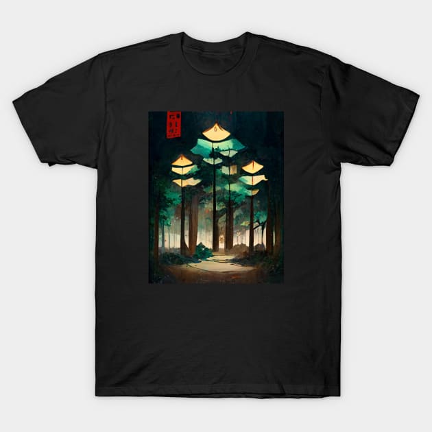 A forest light T-Shirt by etherElric